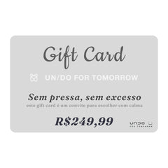 UFT R$249.99 Gift Card
