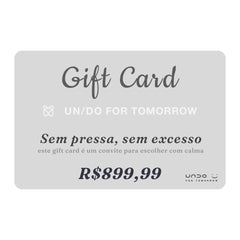 UFT R$899.99 Gift Card
